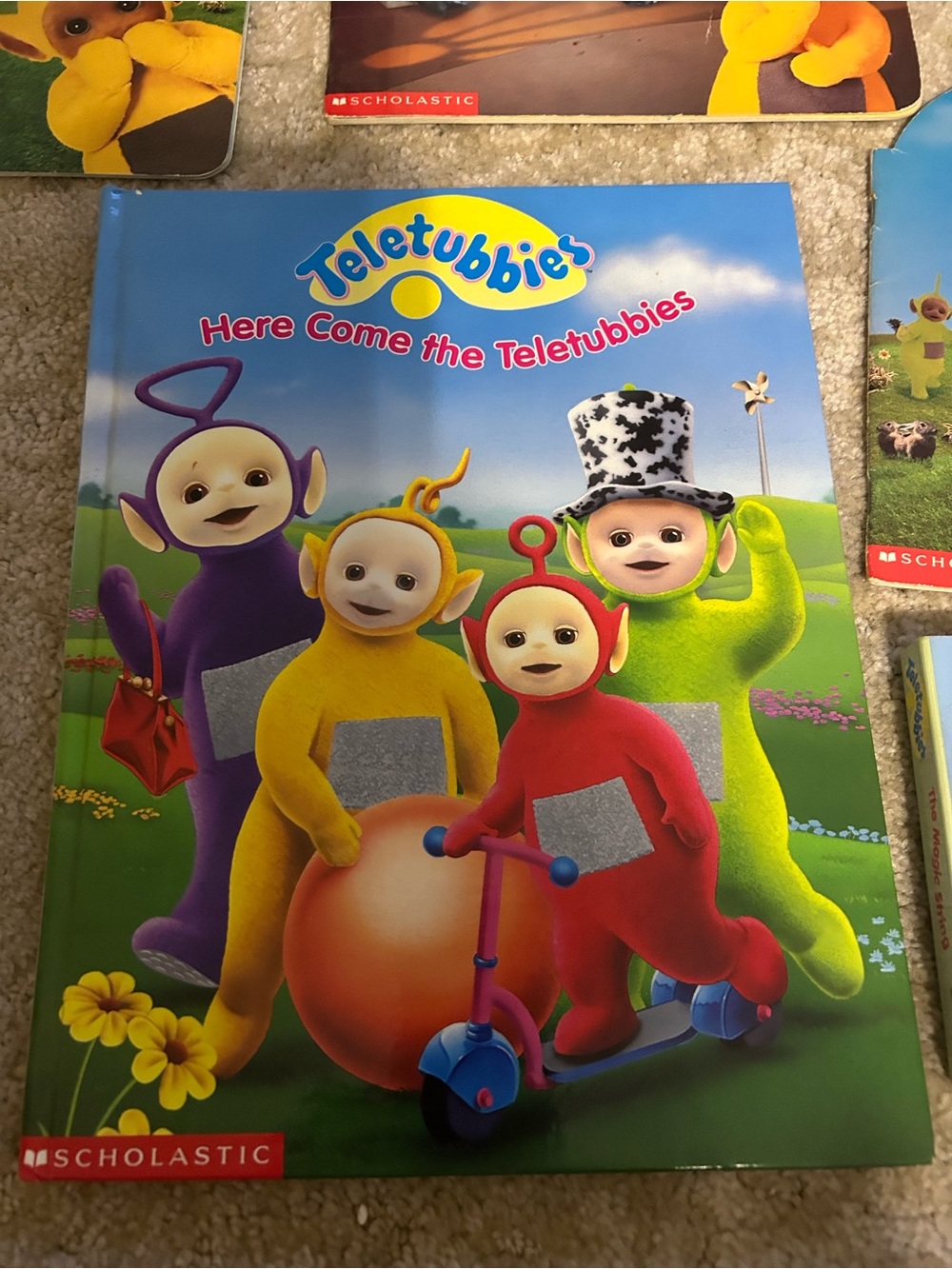 13 Teletubbies books.  Hard to find collection! Vintage PBS show!  Kids. Funny!